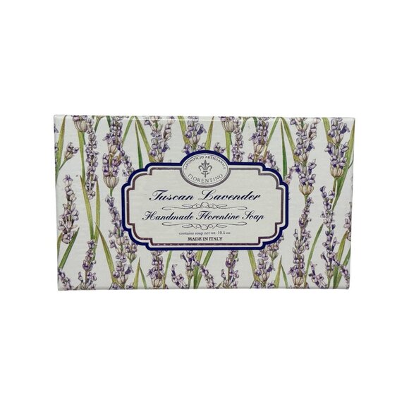 SAPONIFICIO ARTIGIANALE FIORENTINO Tuscan Lavender Scented Soap 10.5 oz. - Picture 1 of 3